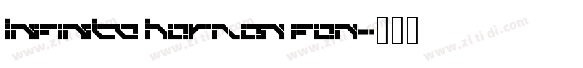 Infinite Horizon Fon字体转换